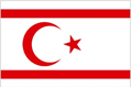Northern Cyprus car flag Northern Cyprus