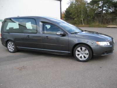 Volvo V70 Hearse with holder for car flagpole "Exclusive"