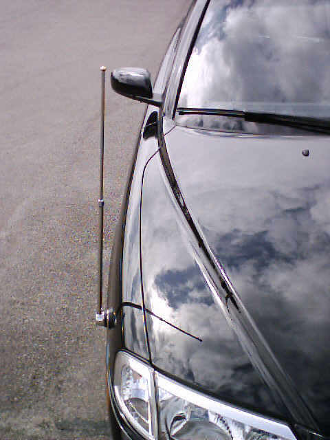 Car flagpole 5